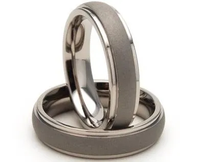 Comfort Fit Custom Titanium Ring - 05AB07