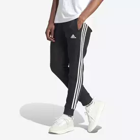 Adidas men's black trackpants 3S FLC