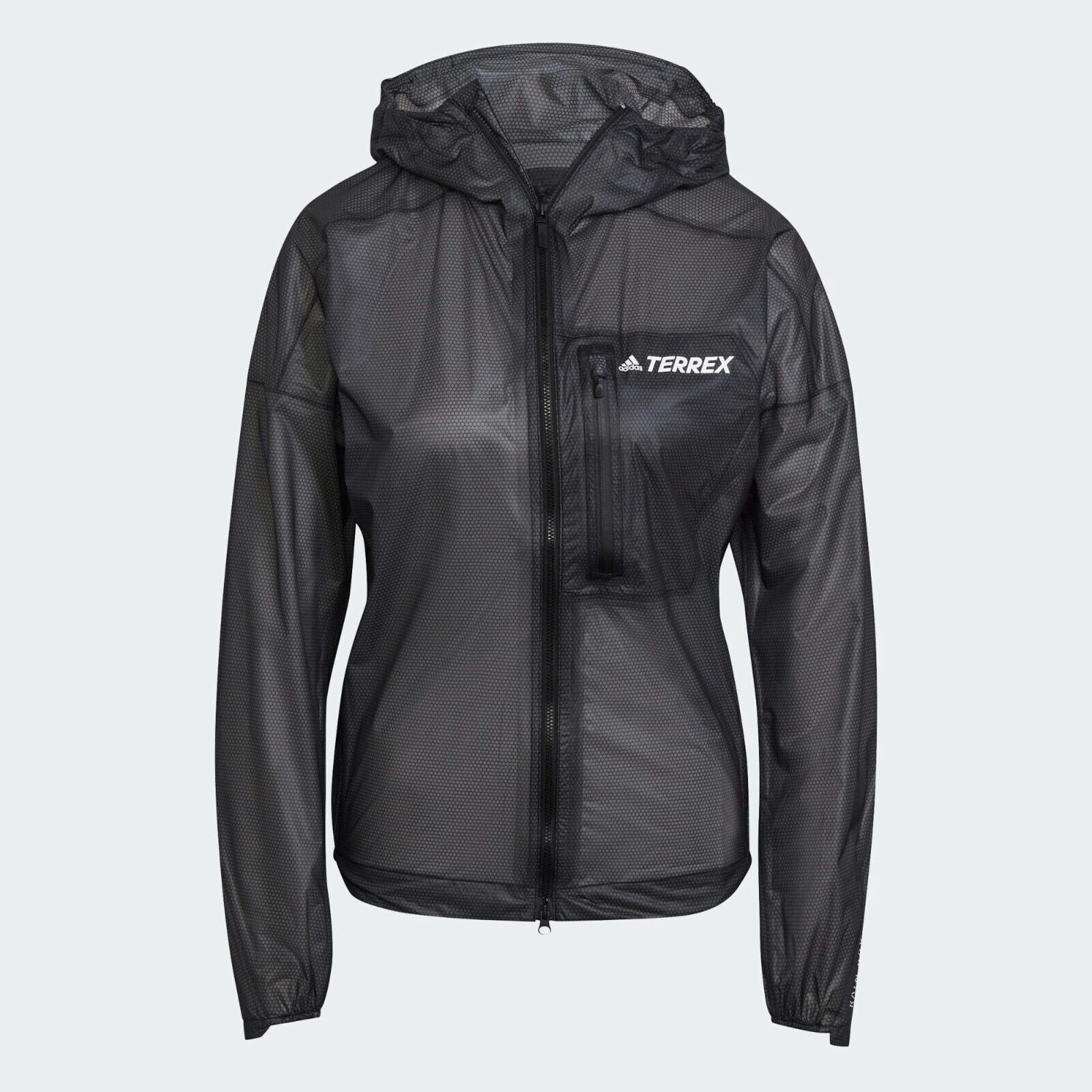 adidas Terrex Agravic Waterproof Women's Running Jacket - Black Fitness