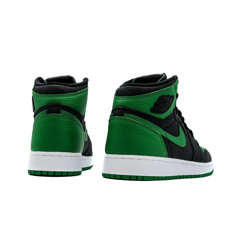 Air Jordan 1 Pine Green Black Youth 2020