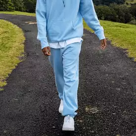 ALASKA POWDER BLUE Trackpants with Elastic Leg | INSPORT UNISEX