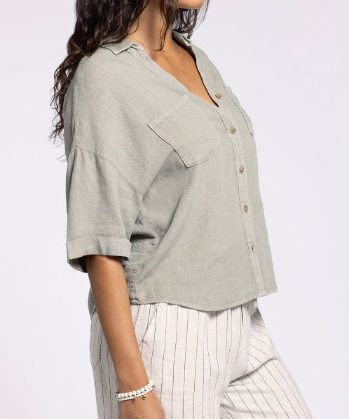 Alcove Shirt - Dried Sage - Shop Now