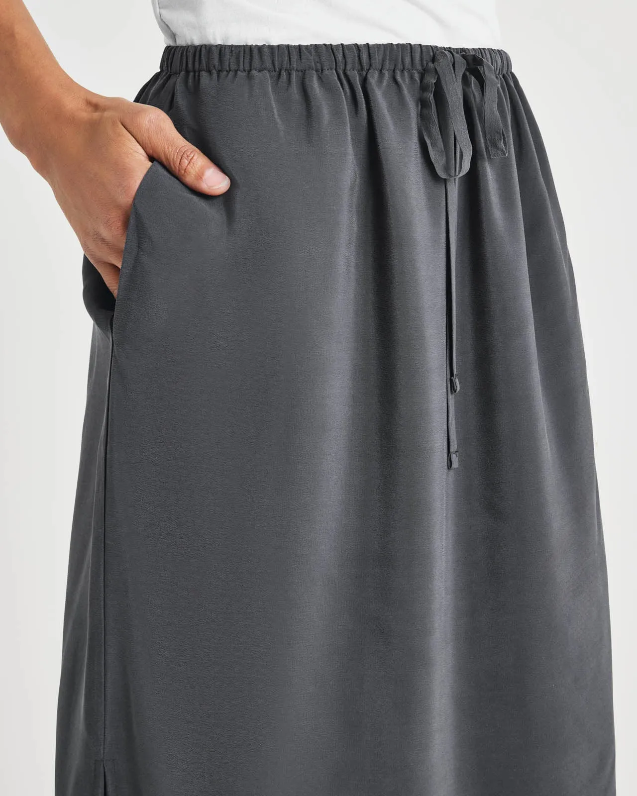 Alessandra Silk Maxi Skirt Deals