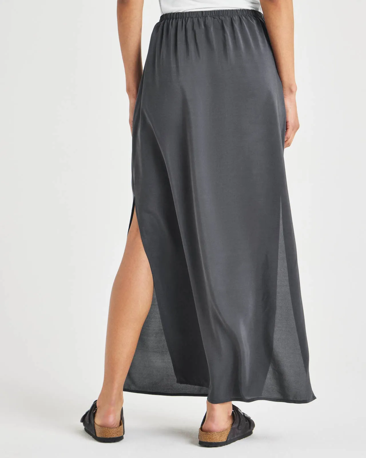 Alessandra Silk Maxi Skirt Deals