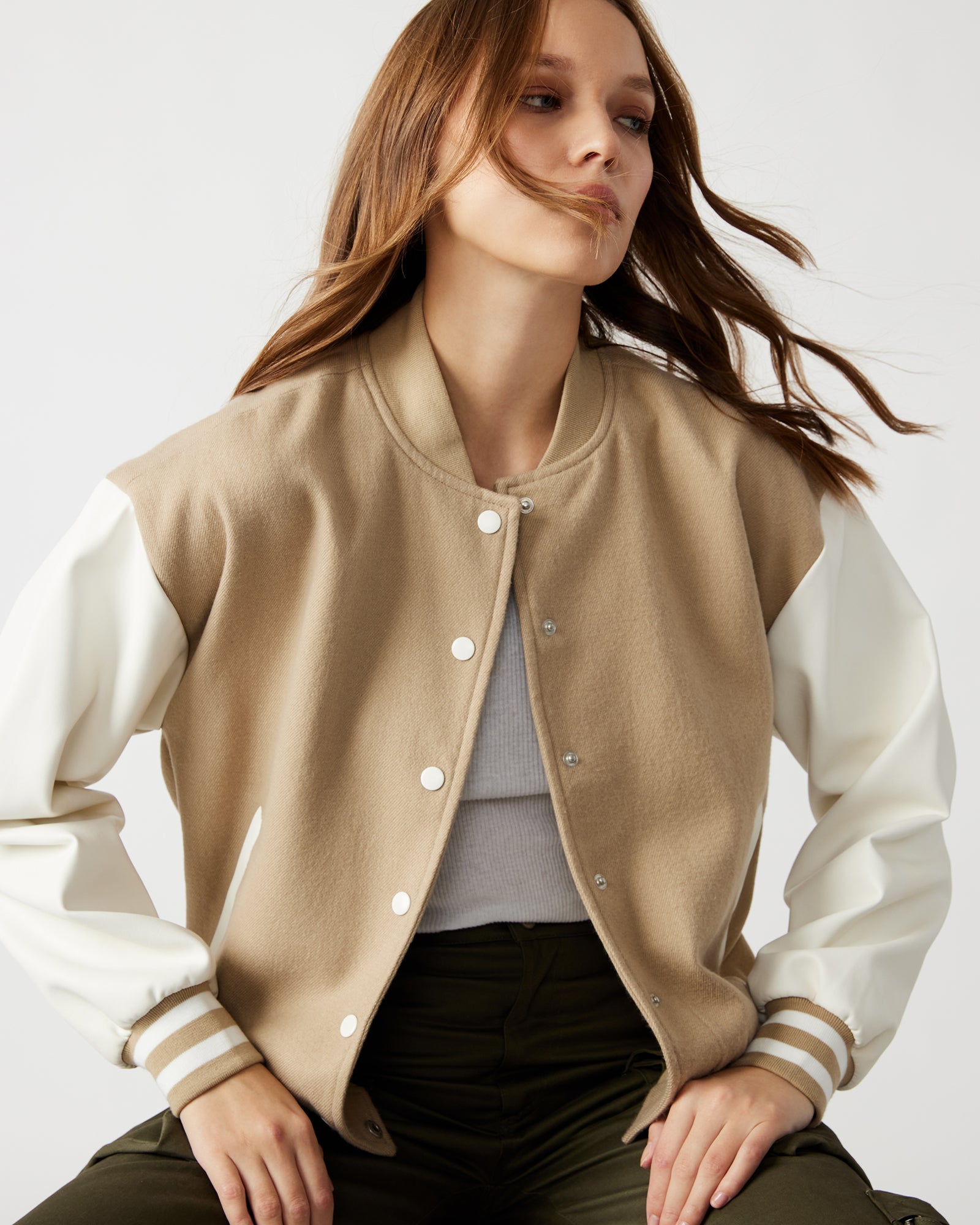 Alexandra Light Taupe Jacket