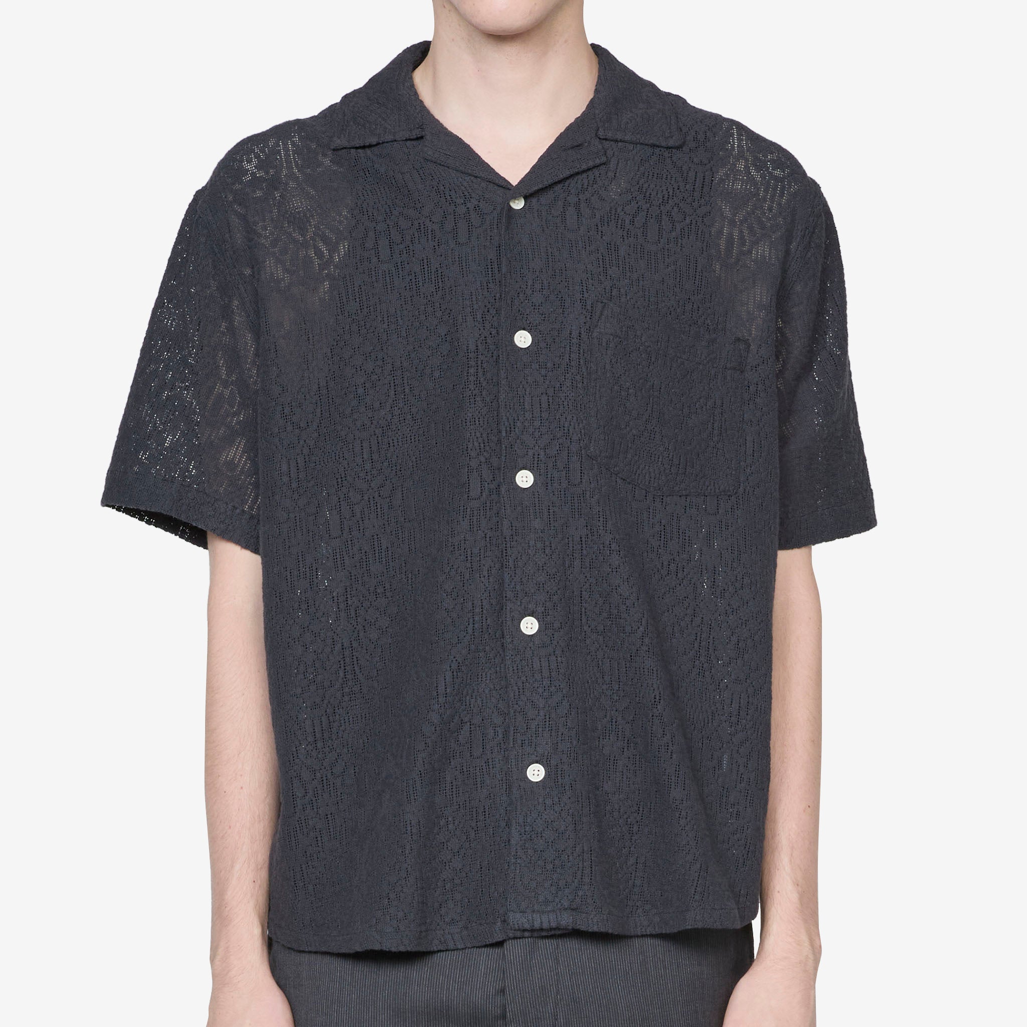 Alhambra Black Camp Shirt