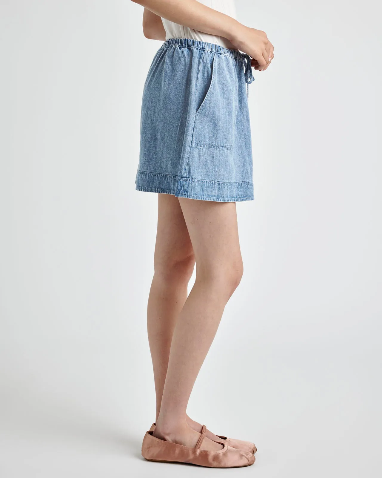 Alice Cotton Indigo Mini Skirt Buy