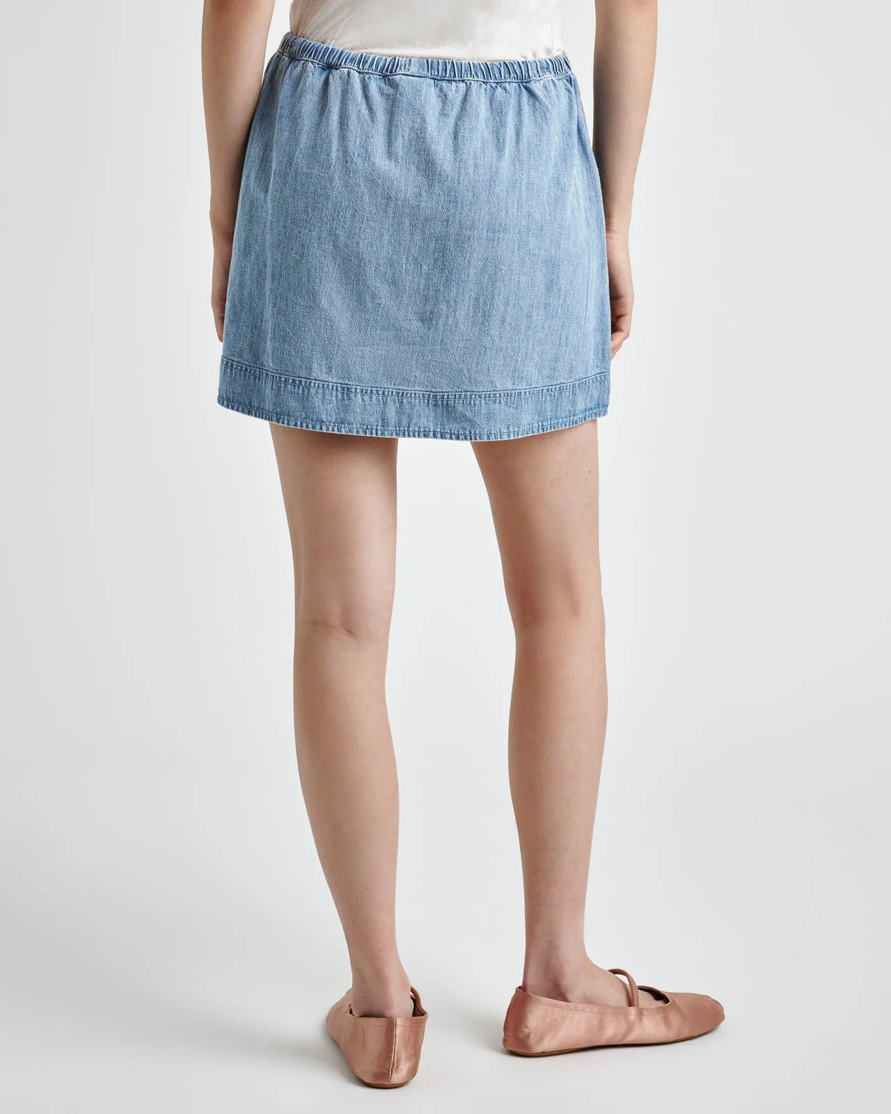 Alice Cotton Indigo Mini Skirt Buy