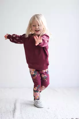 Alpine Flowers Legging - Burrow & Be