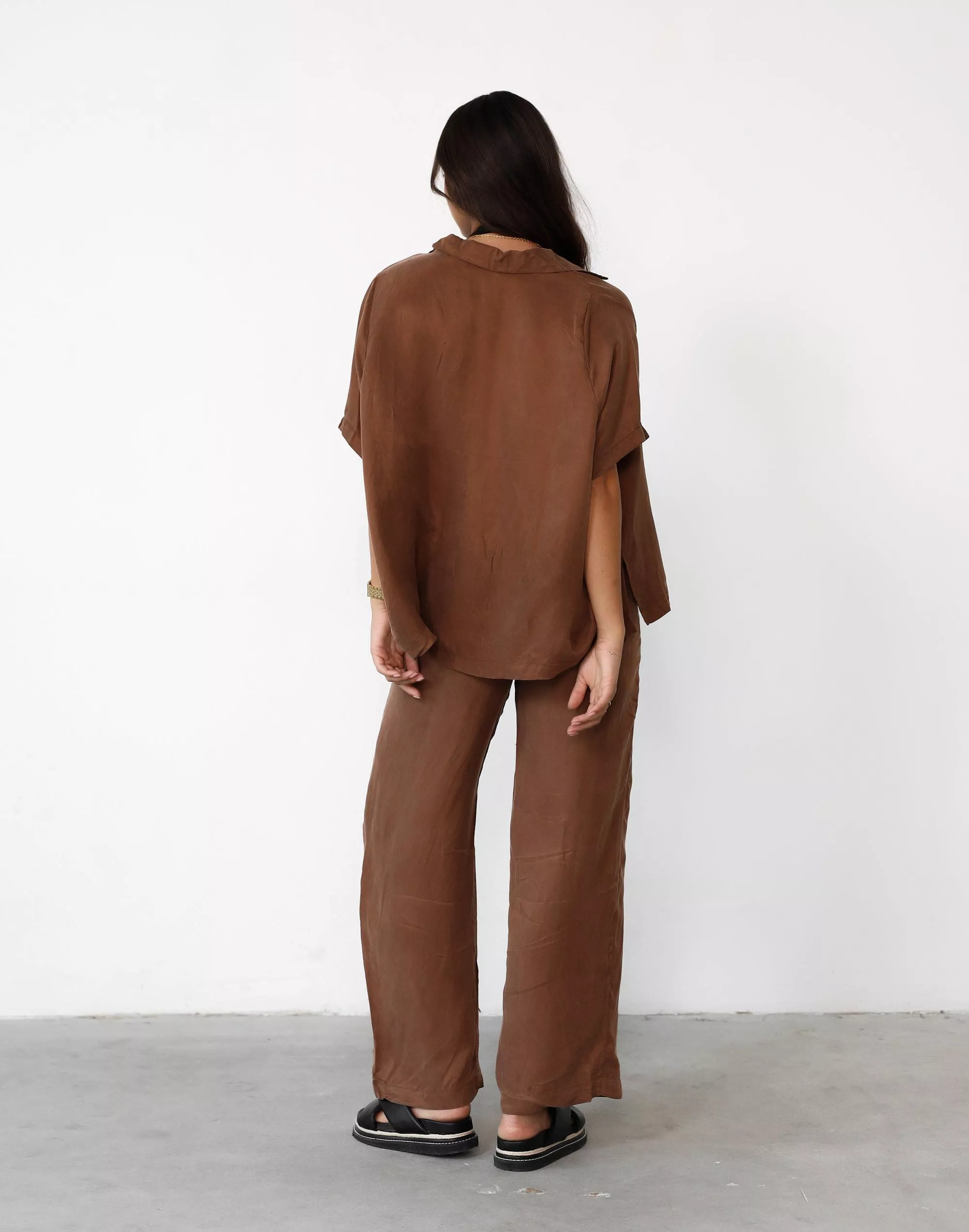 Amalie Mocha Shirt