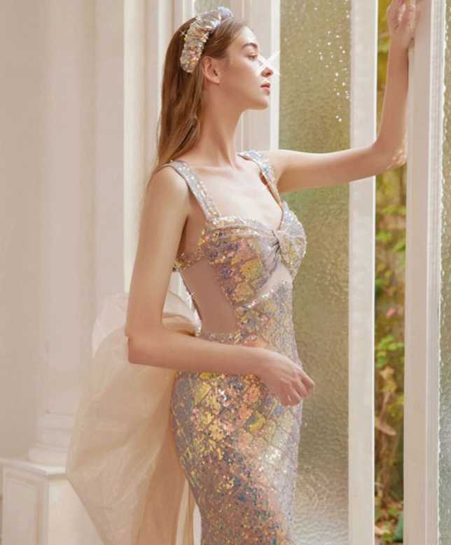 Ariel Glitter Mermaid Gown - Shop Now!