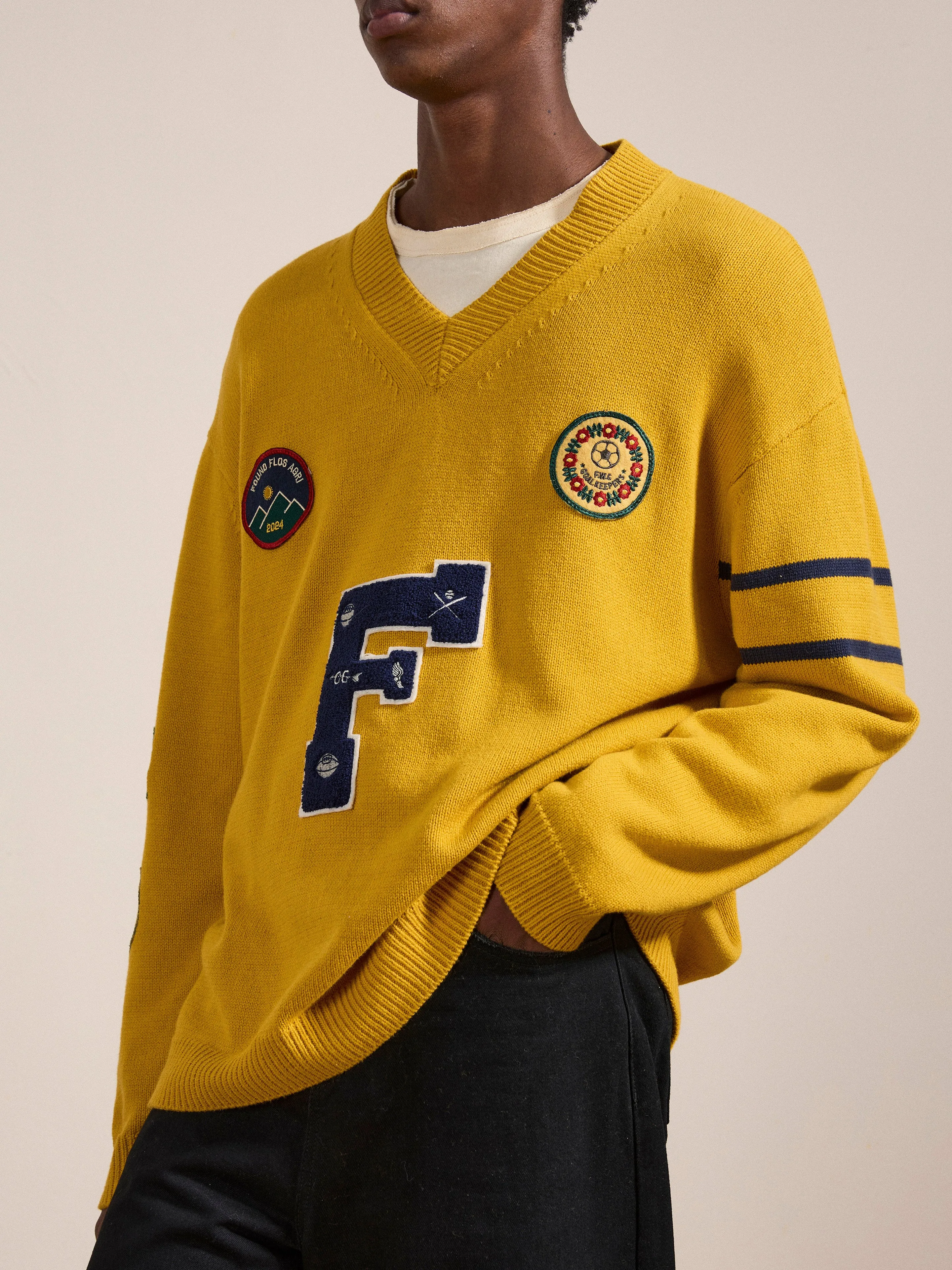 Arrow-Wood Varsity Sweater Knit