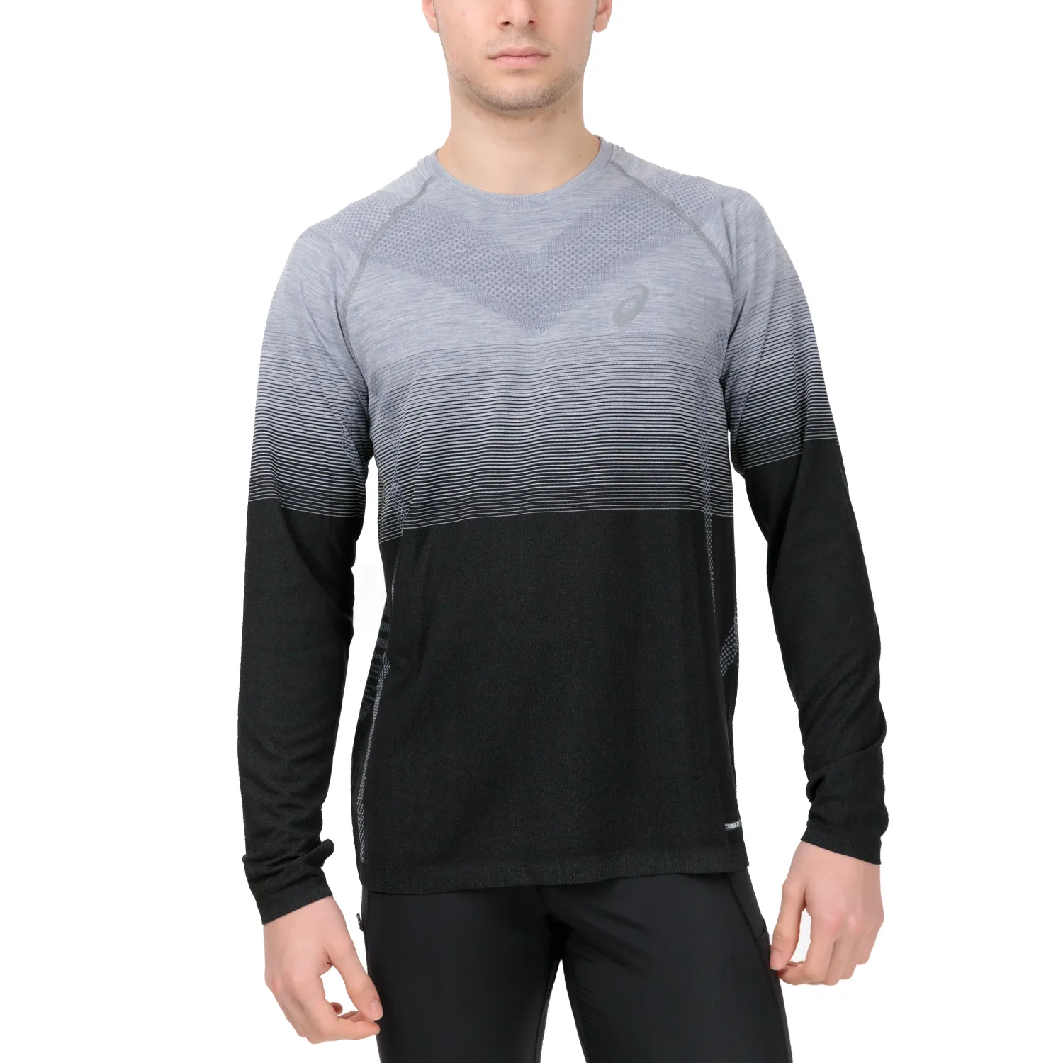 Asics Performance Black Carrier Grey Seamless Top