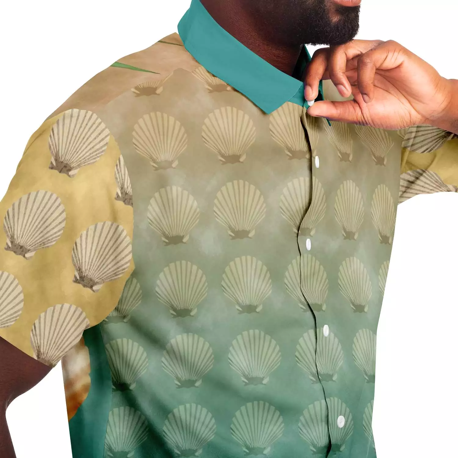 Atlantis Short Sleeve Button Down Shirt - Limited Edition