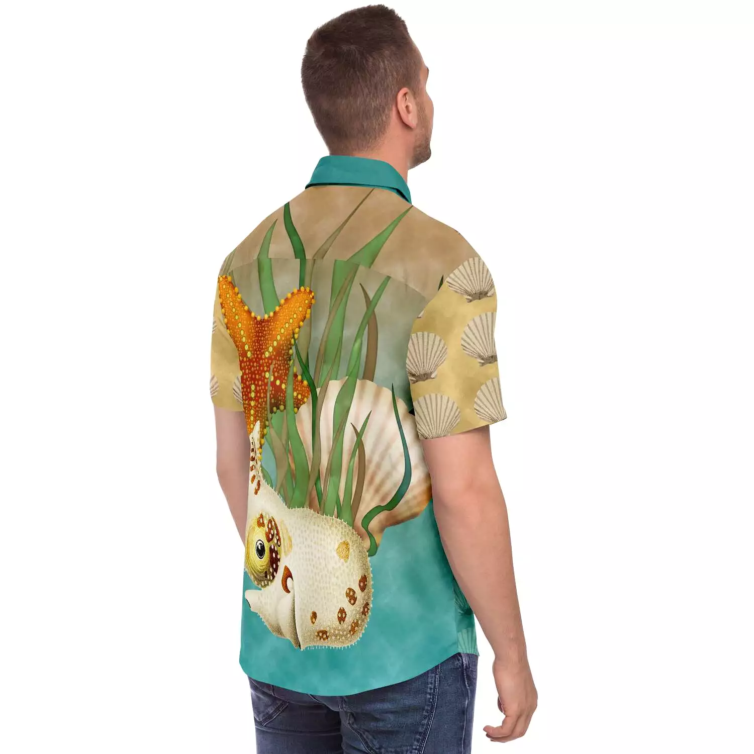 Atlantis Short Sleeve Button Down Shirt - Limited Edition