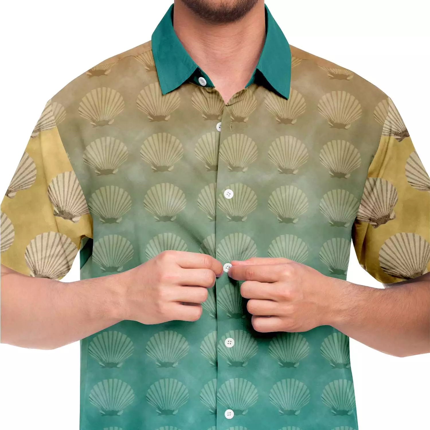 Atlantis Short Sleeve Button Down Shirt - Limited Edition