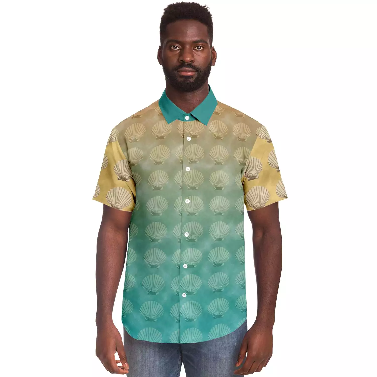 Atlantis Short Sleeve Button Down Shirt - Limited Edition