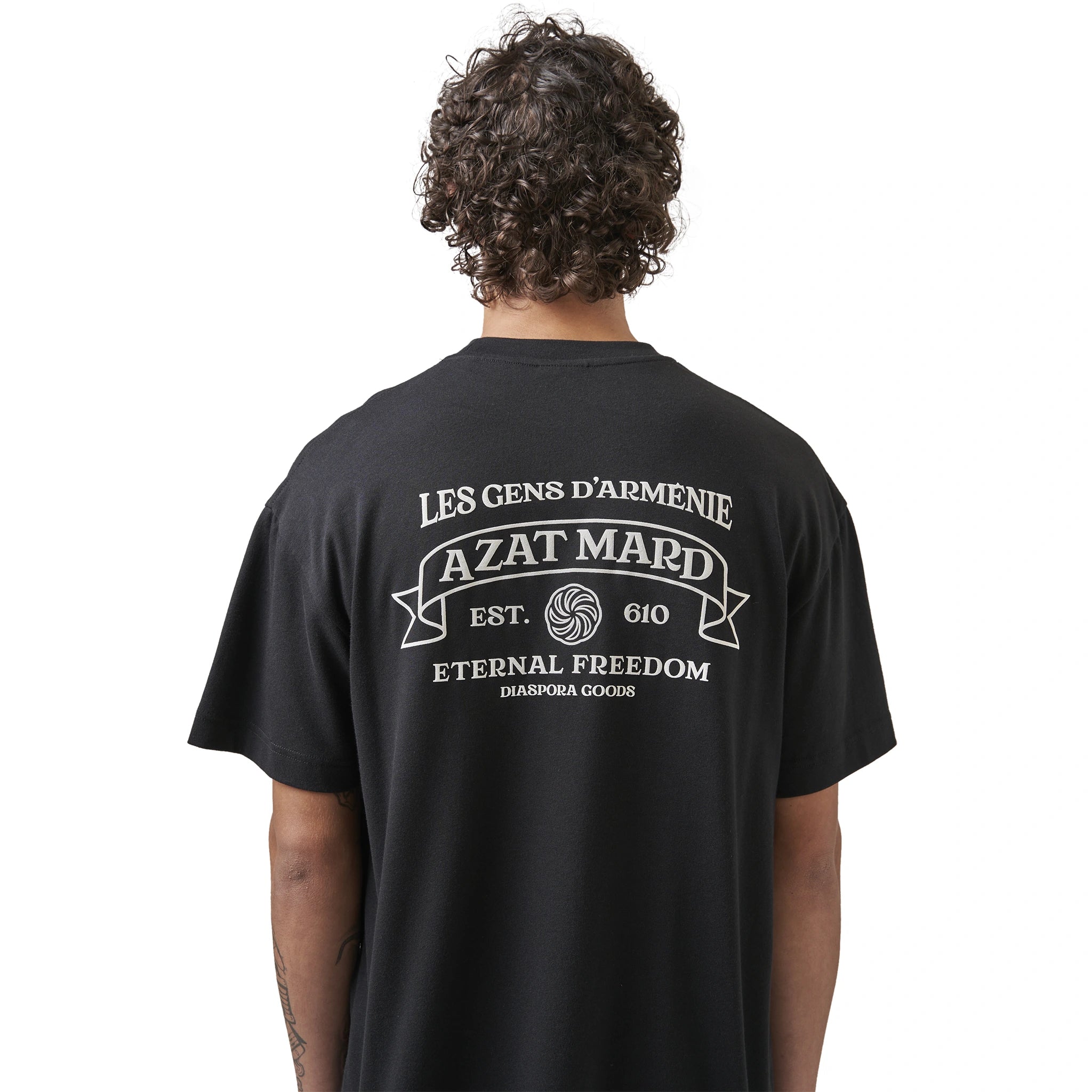 Azat Mard Black Eternal Freedom T-Shirt