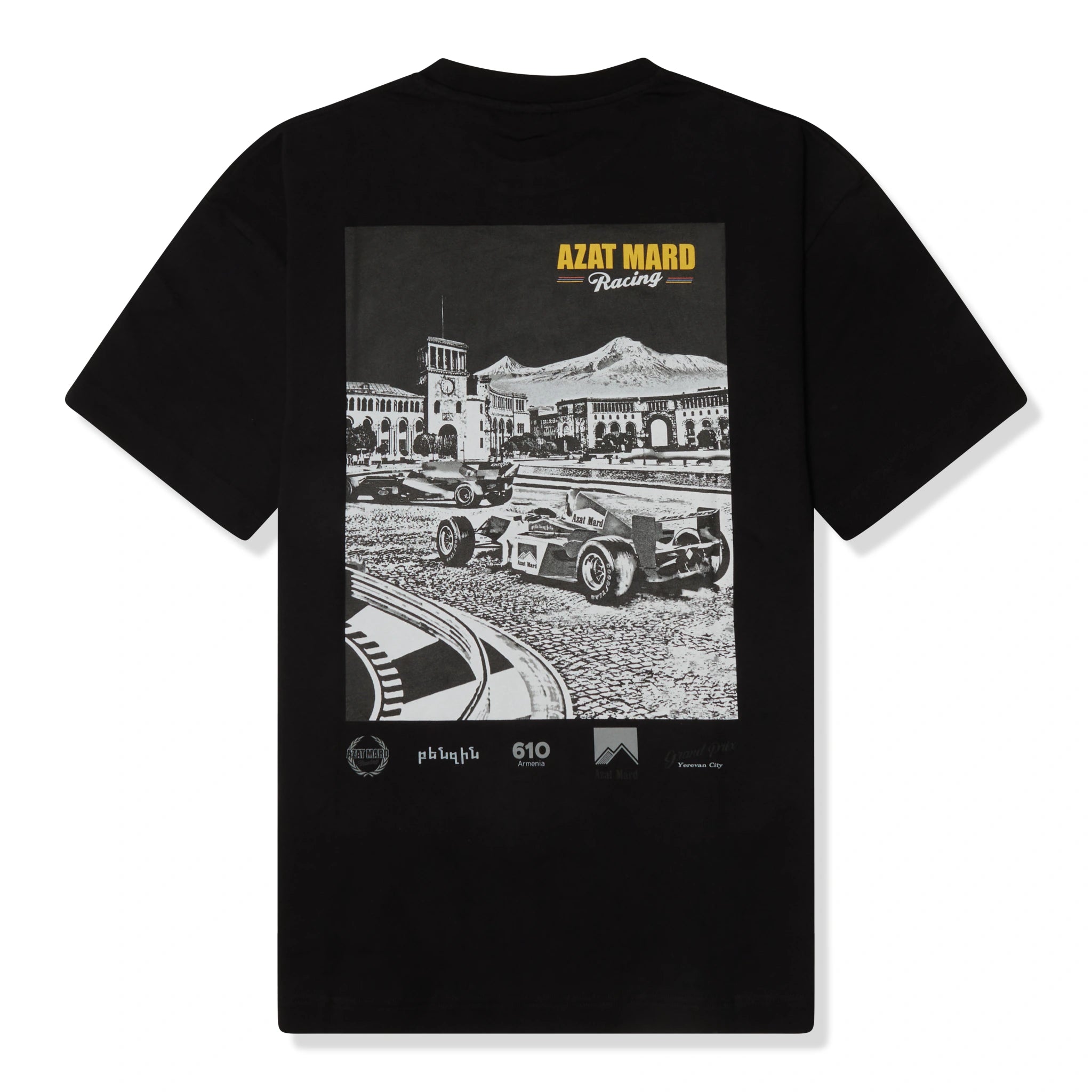 Azat Mard Yerevan Racing Black T-Shirt