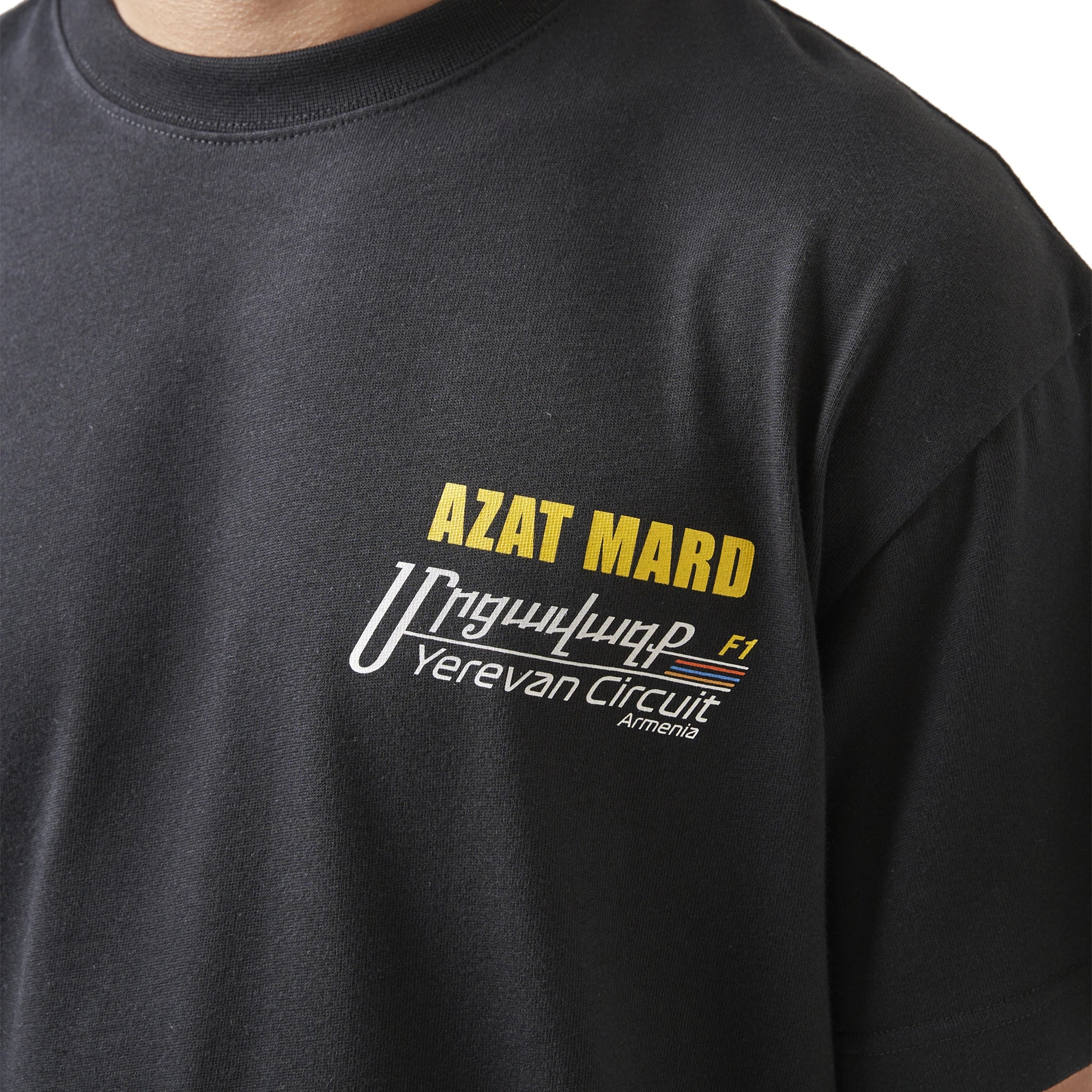 Azat Mard Yerevan Racing Black T-Shirt