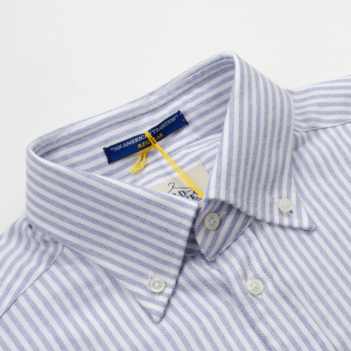 BD Baggies Bradford BD Shirt Brushed Oxford Striped