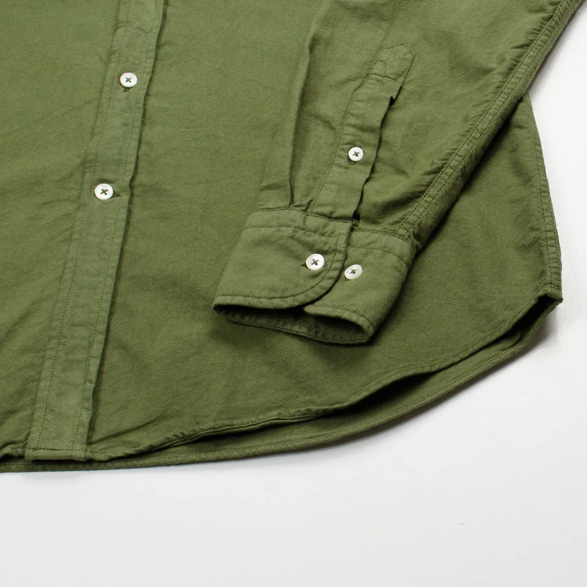 BD Baggies Bradford BD Shirt Oxford Overdyed Olive