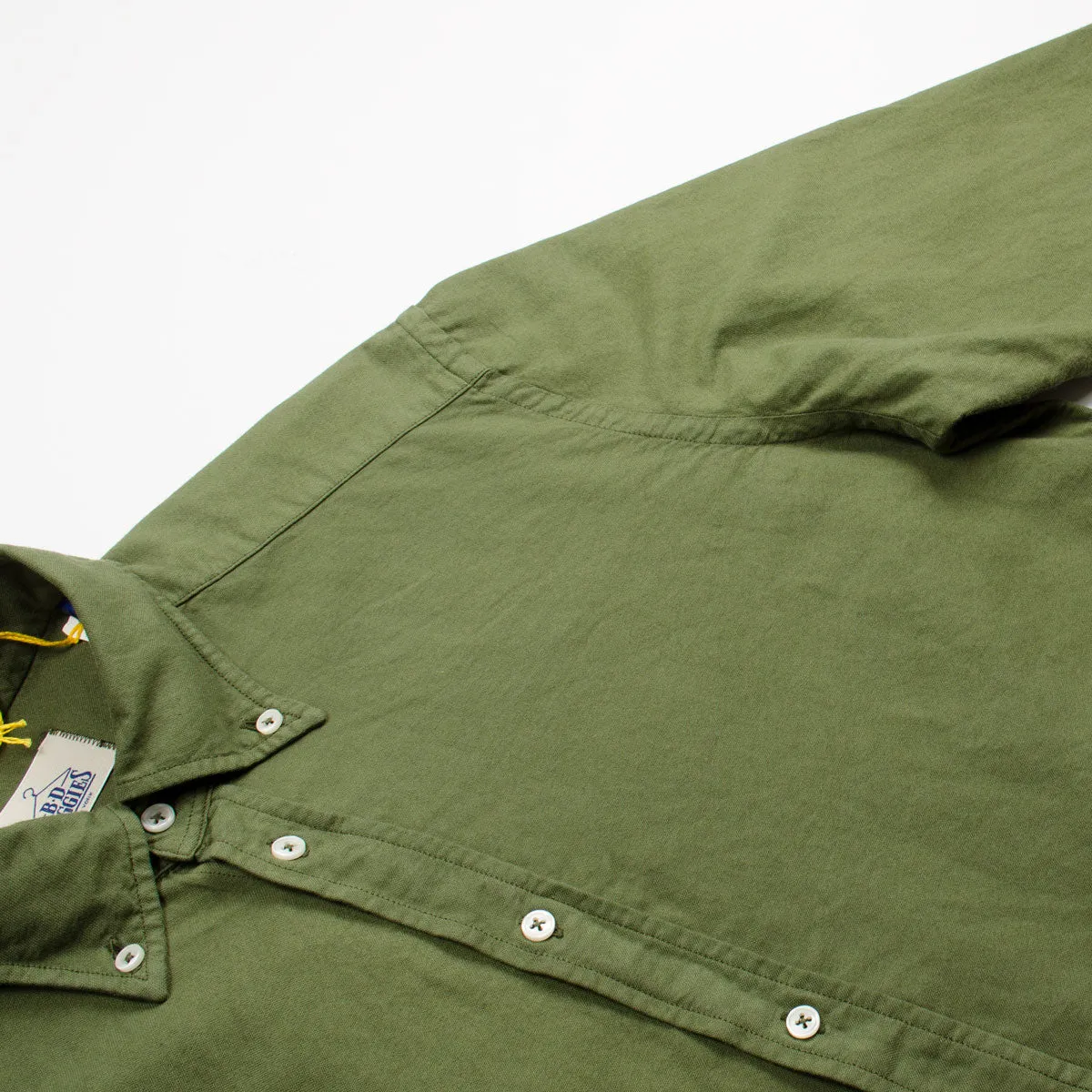 BD Baggies Bradford BD Shirt Oxford Overdyed Olive