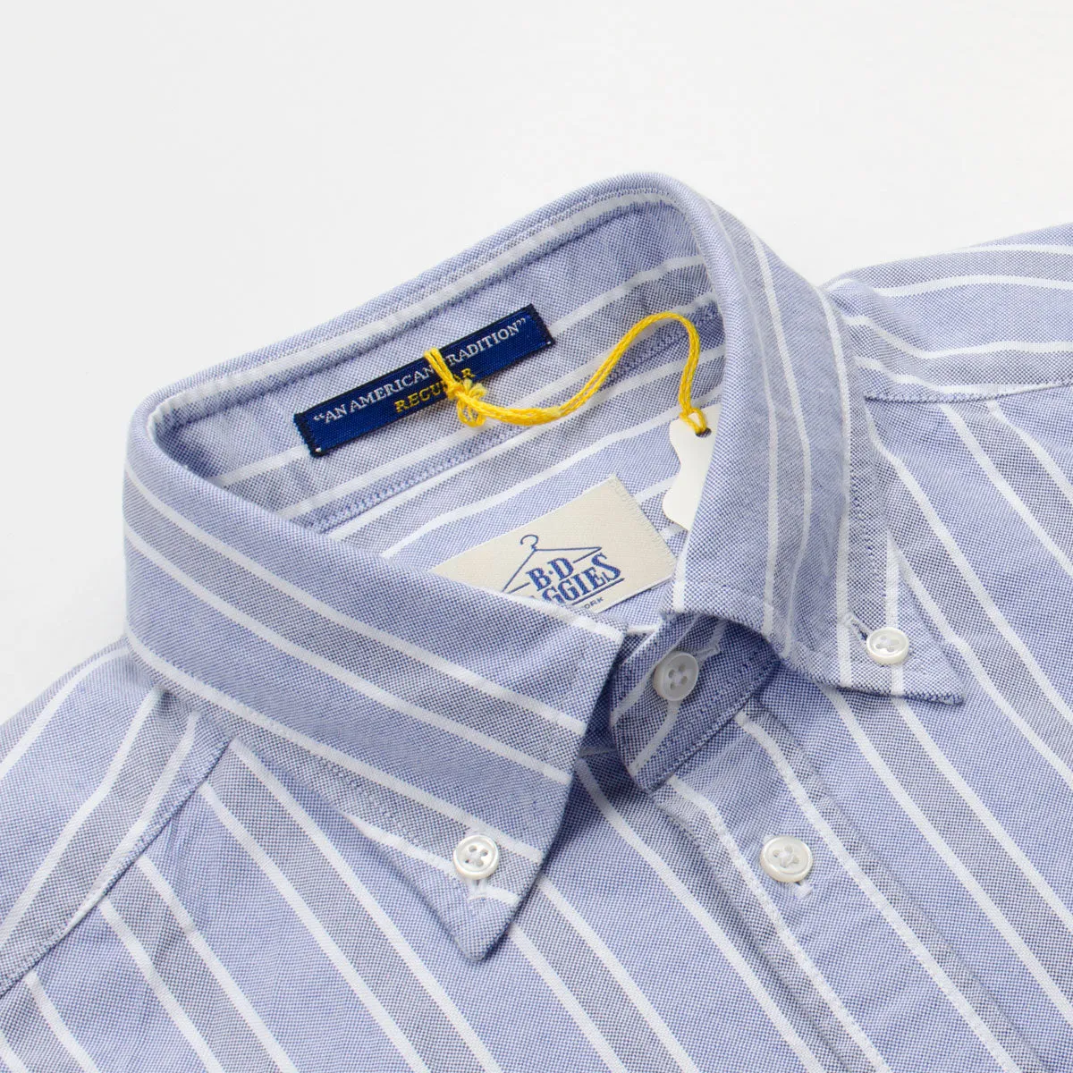 BD Baggies Bradford BD Oxford Striped Blue Shirt.