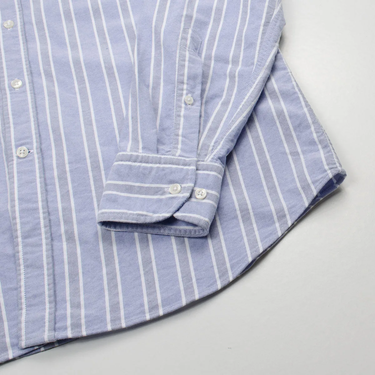 BD Baggies Bradford BD Oxford Striped Blue Shirt.