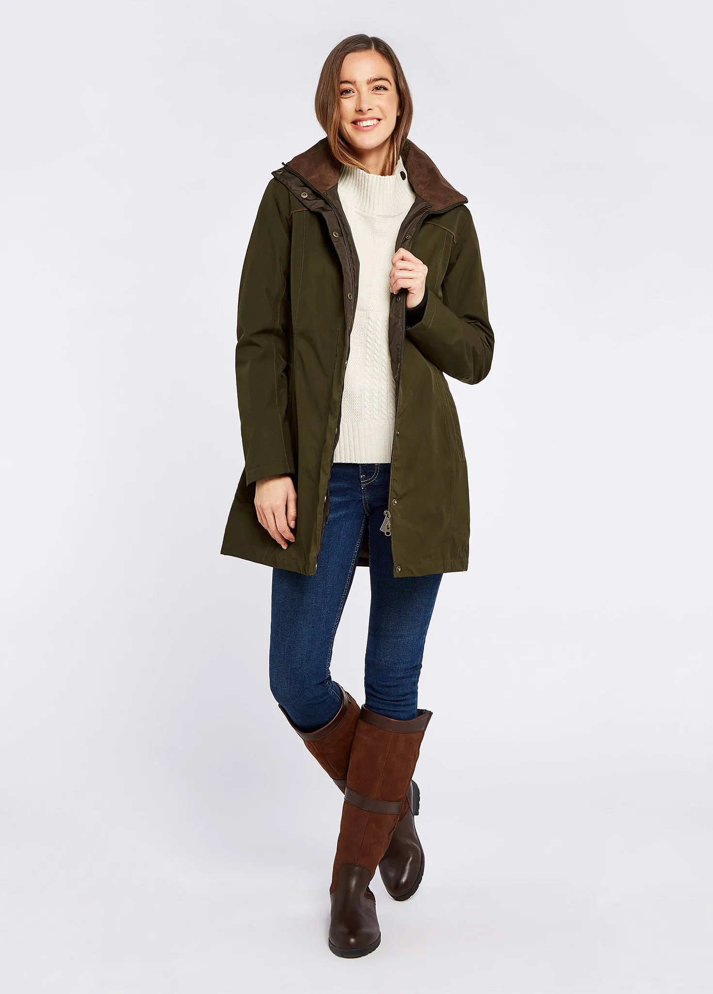 Beaufort Travel Coat Olive