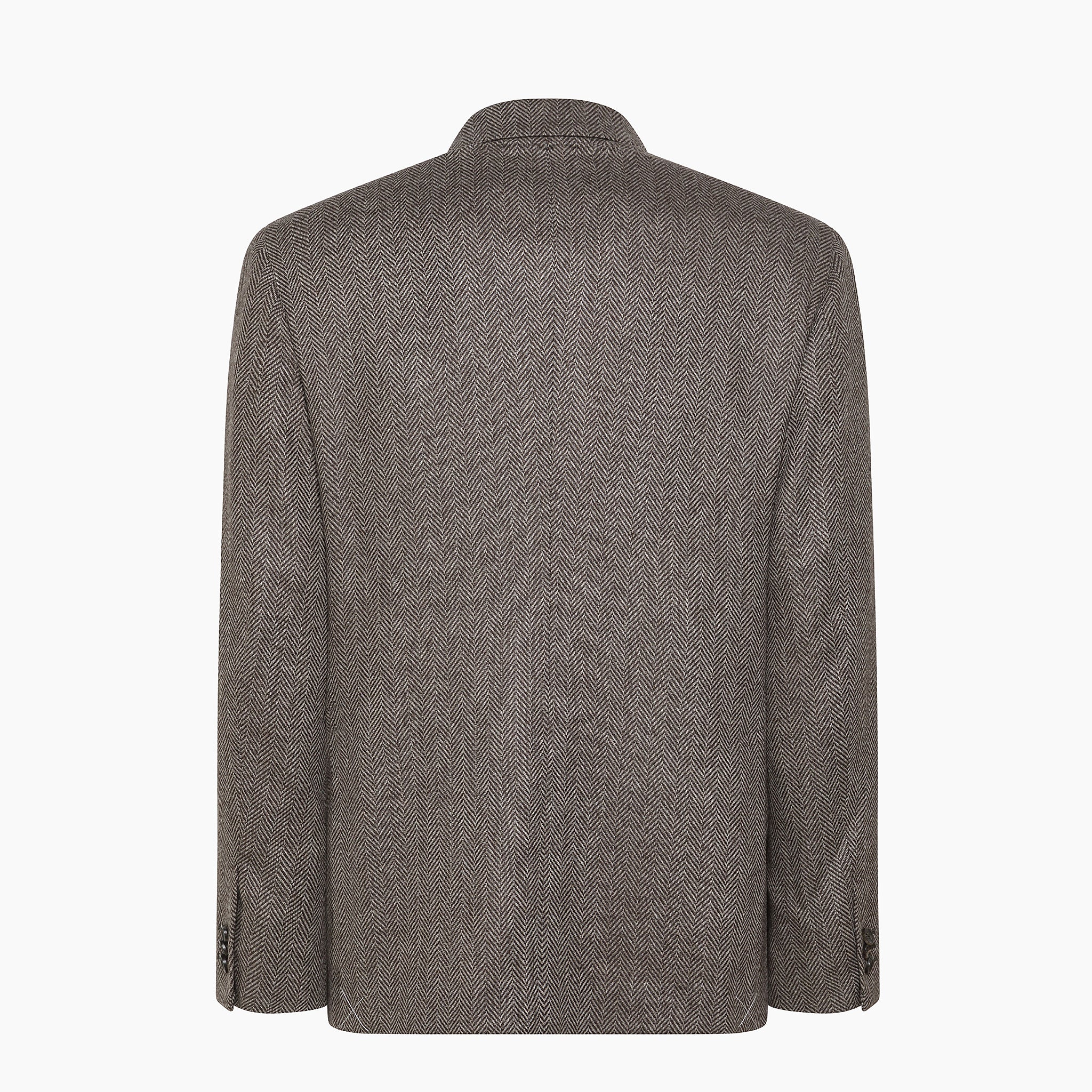 Beckett blazer, double breasted, Herringbone Archivio wool