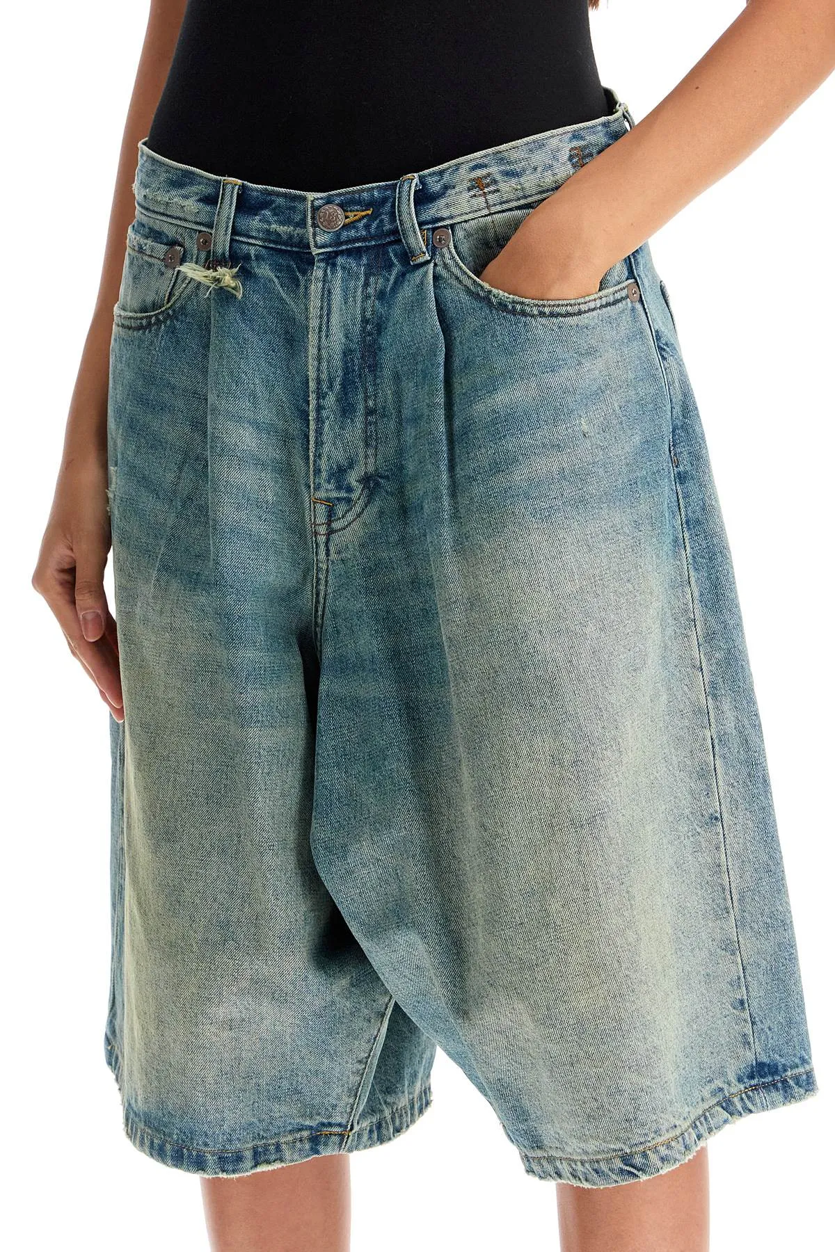 Denim Bermuda Baggy