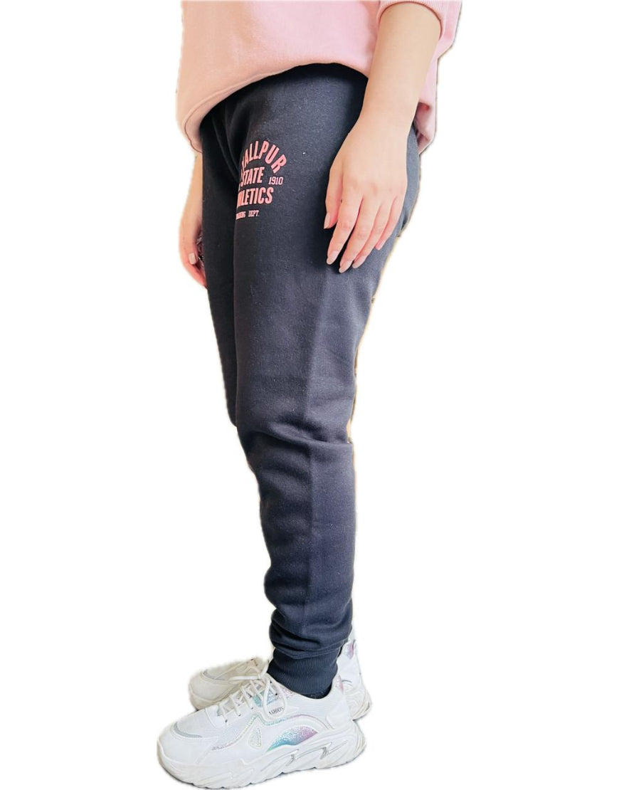 Black and Pink Sweatpants