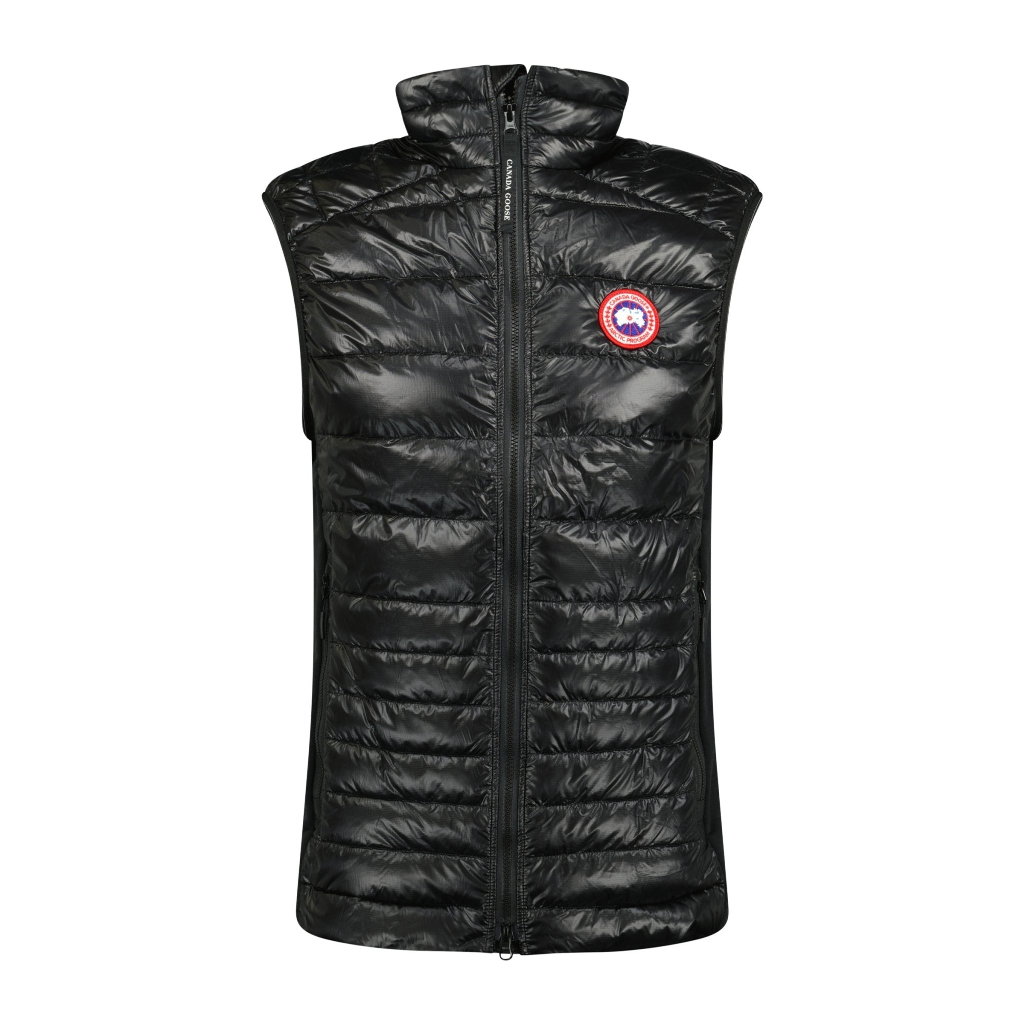 Black CANADA GOOSE Hybridge Gilet Jacket