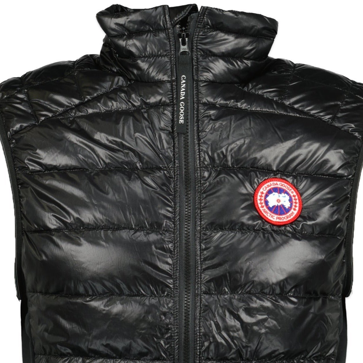 Black CANADA GOOSE Hybridge Gilet Jacket