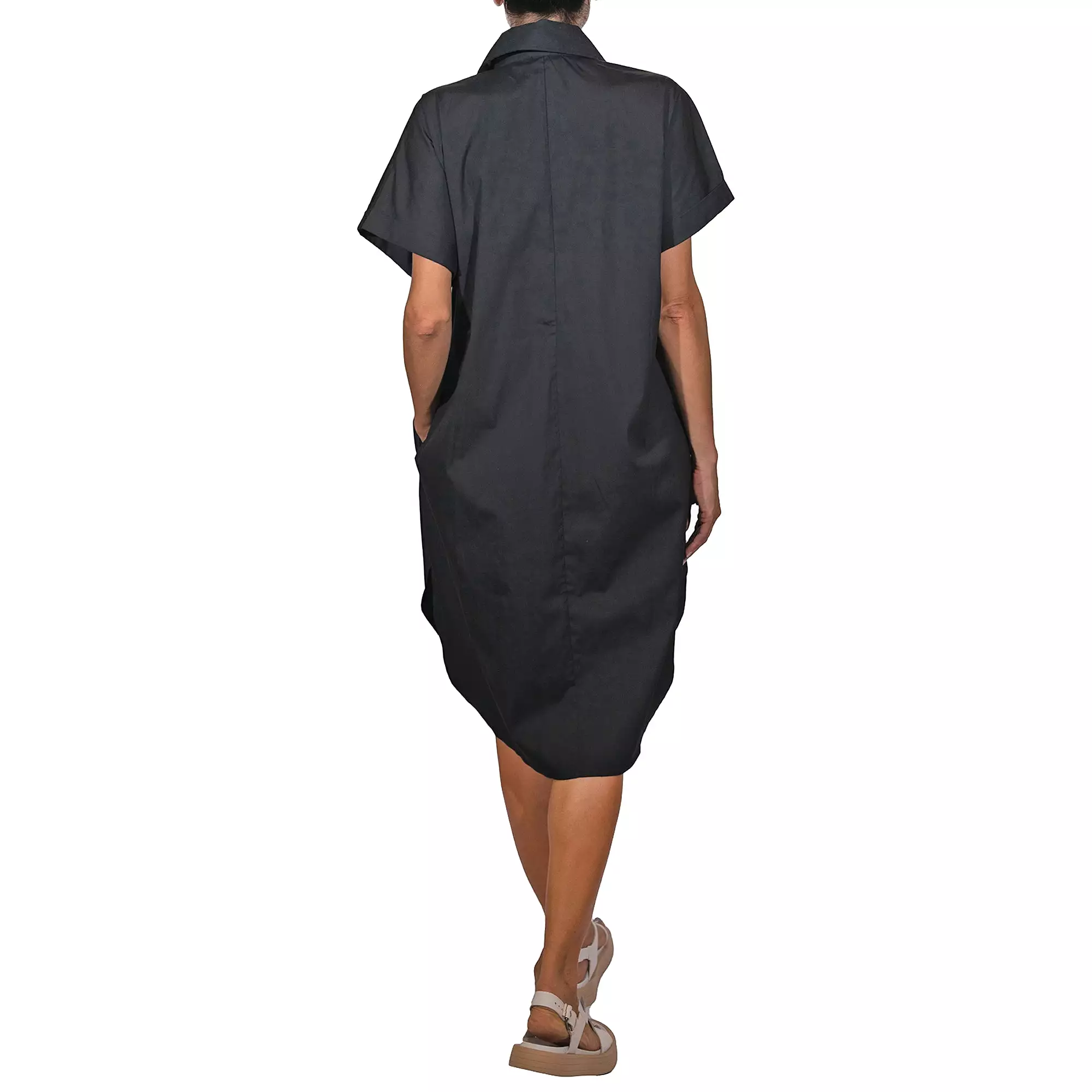 Black Cotton Dress