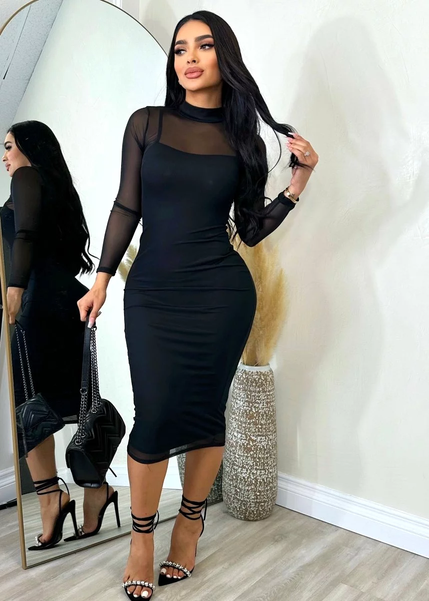 Black Glam Dress