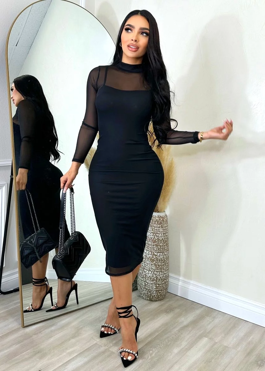 Black Glam Dress