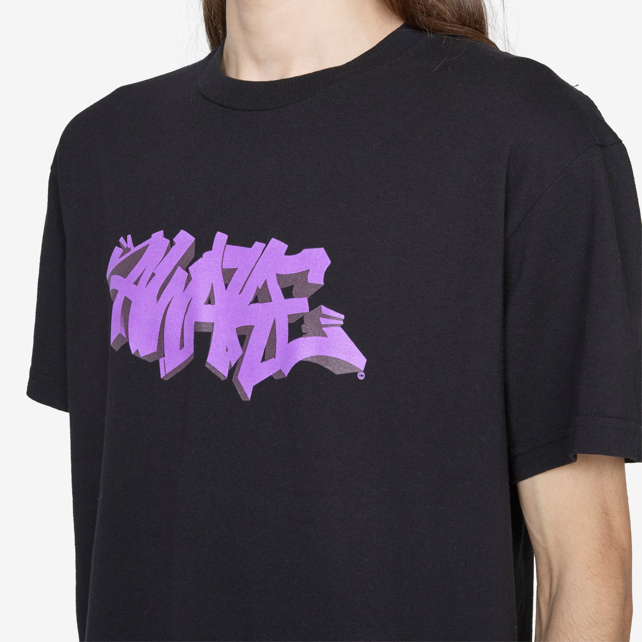 Black graffiti t-shirt