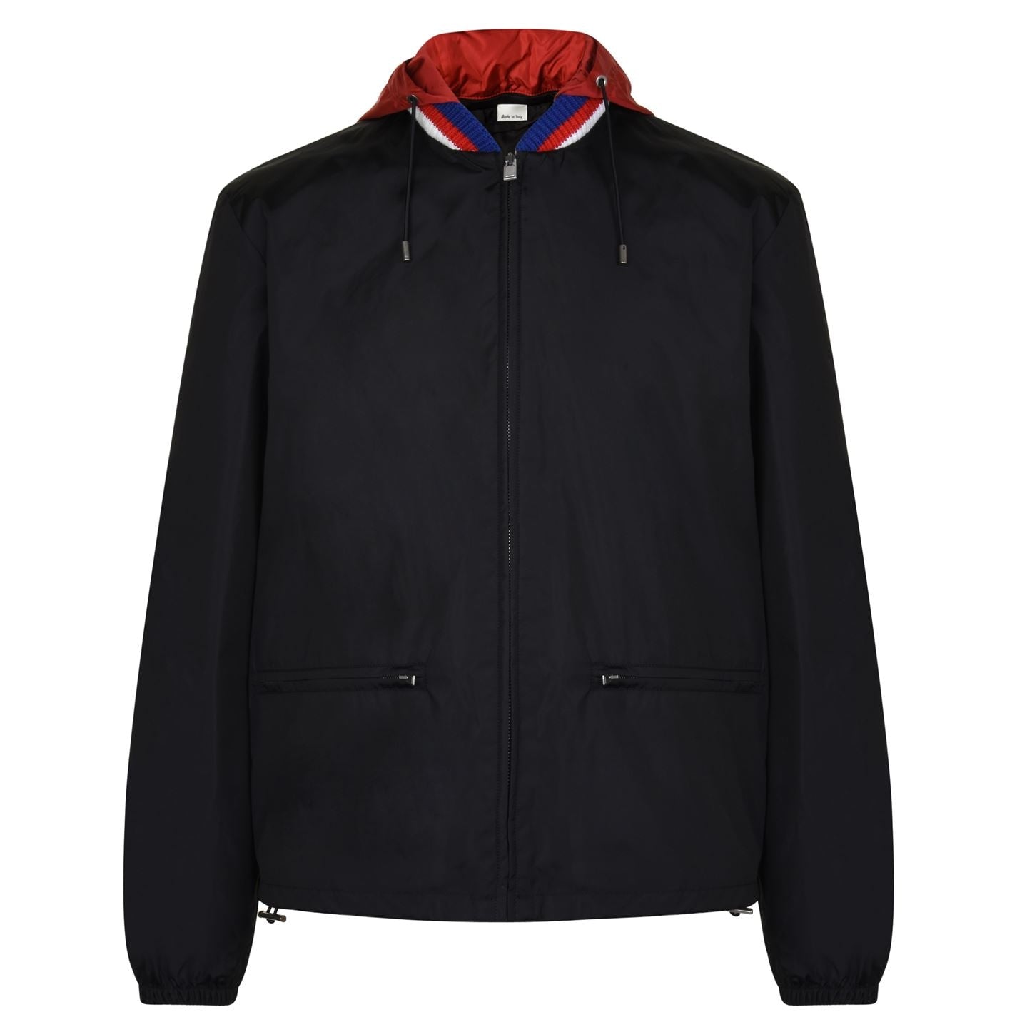 Black GUCCI 'Coach' Logo Jacket - Shop Online