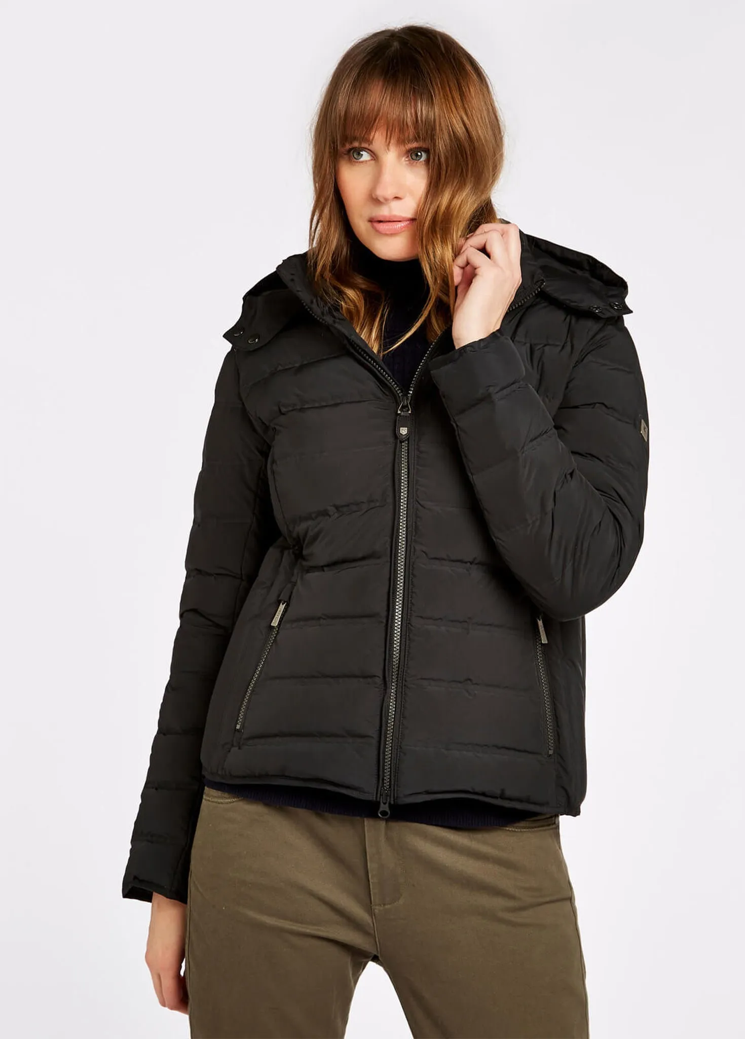 Black Kilkelly Quilted Coat