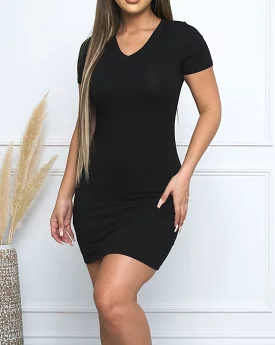 Black Mini Dress - Rule Breaker