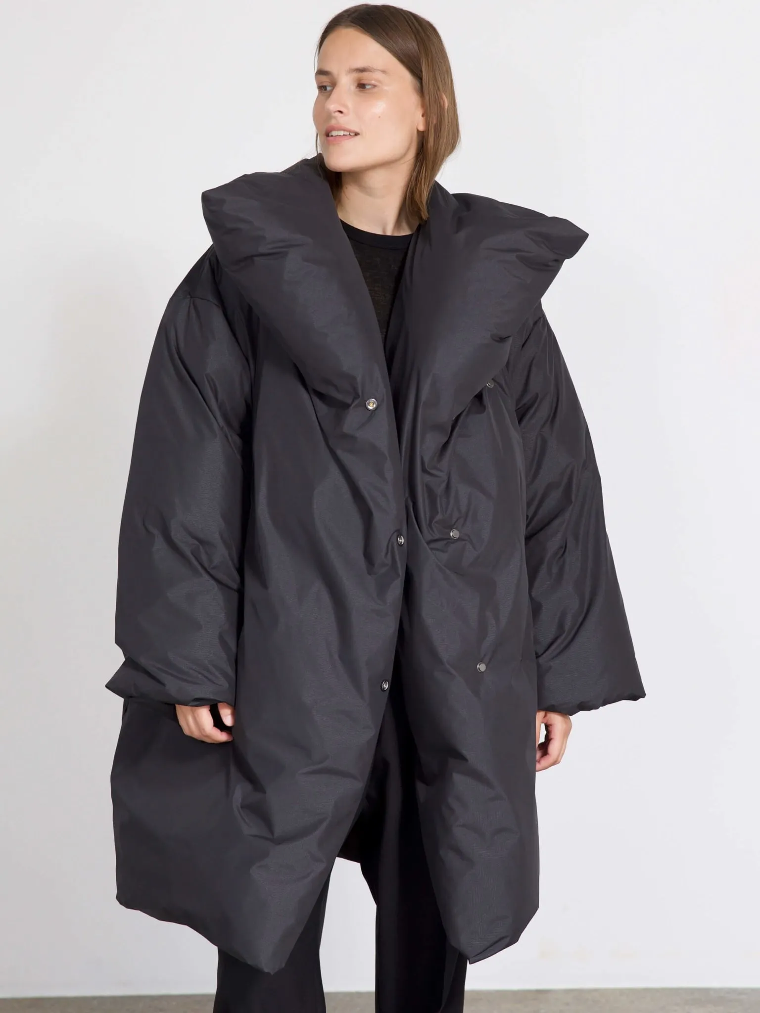 Black Molly Puffer Coat