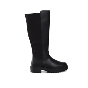 Black Polina Biker Boot