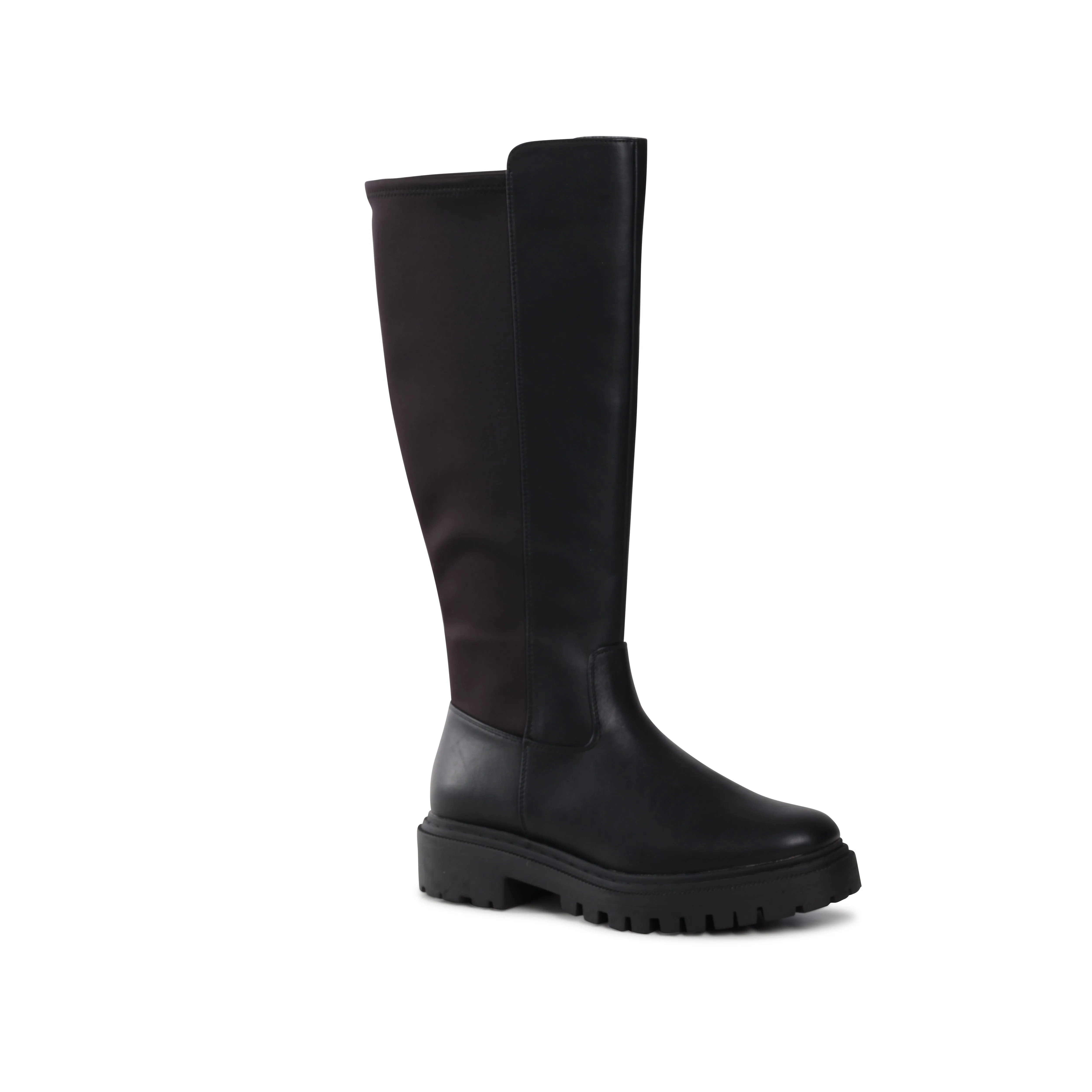 Black Polina Biker Boot