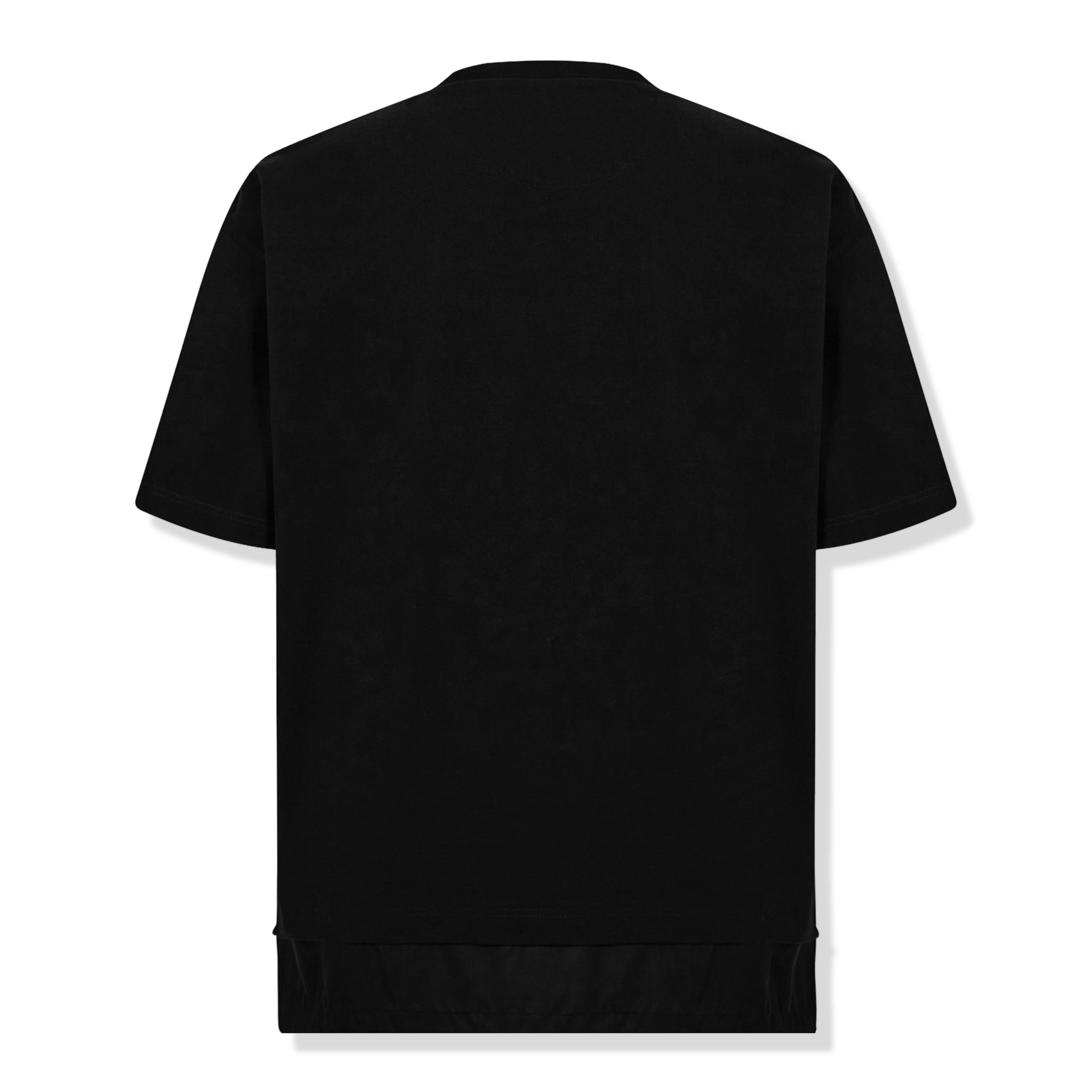 Black Prada Logo Re-Nylon Jersey T-Shirt - Shop Now