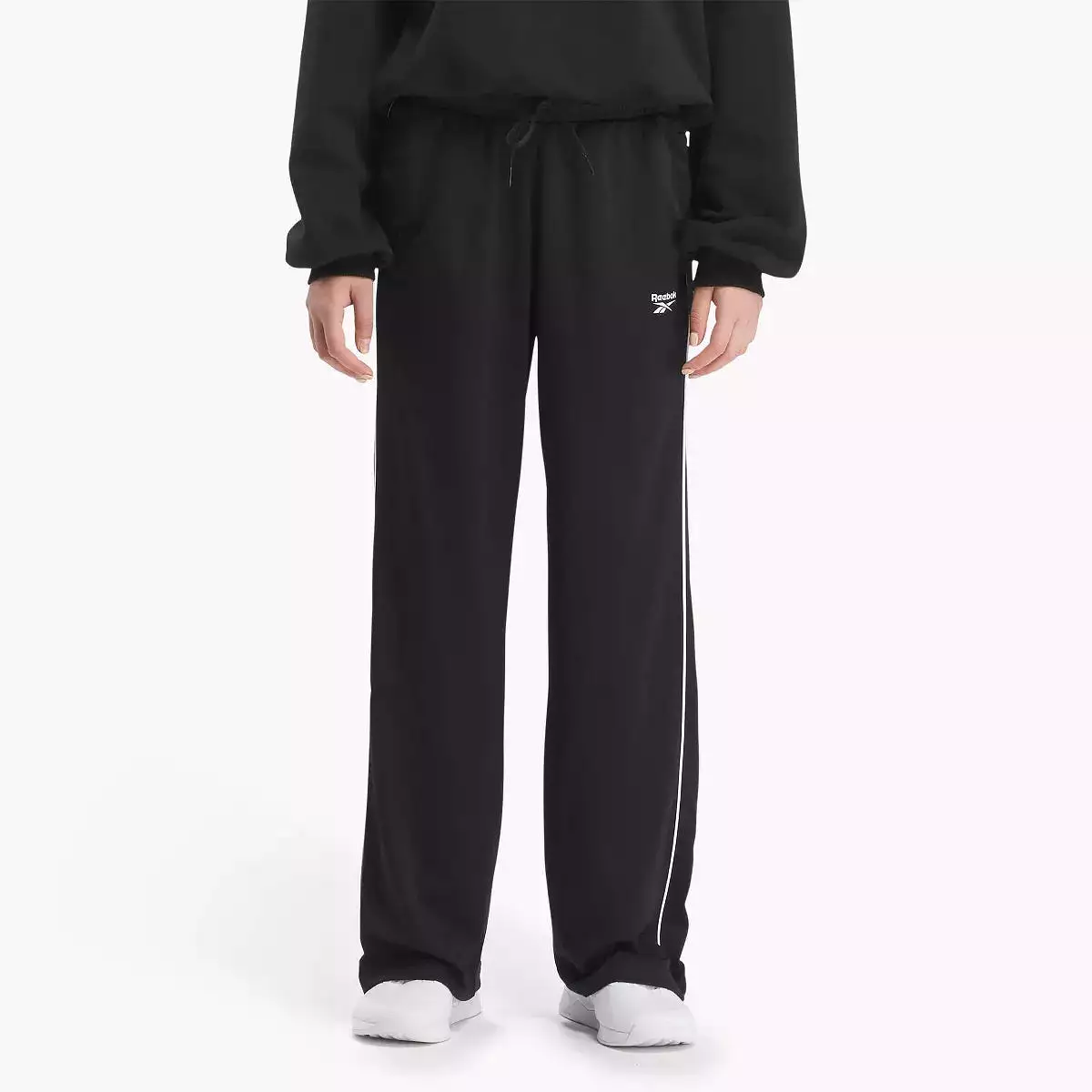 Black Reebok Men's Vector Tricot Trackpants