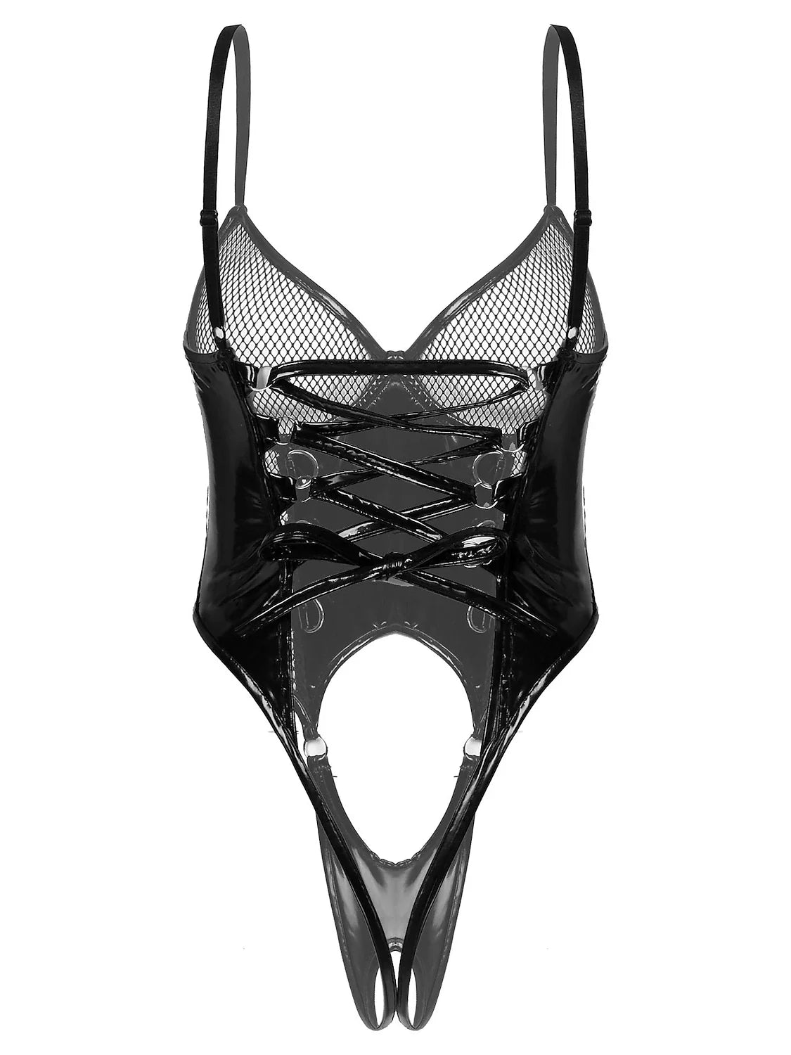 Black Sleeveless Bodysuit - Women's Captivating Sleek