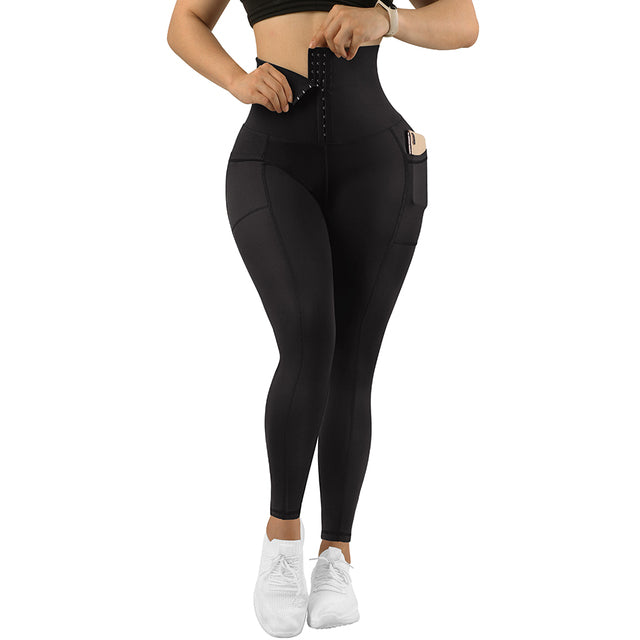 Black workout sportswear leggings gym pant