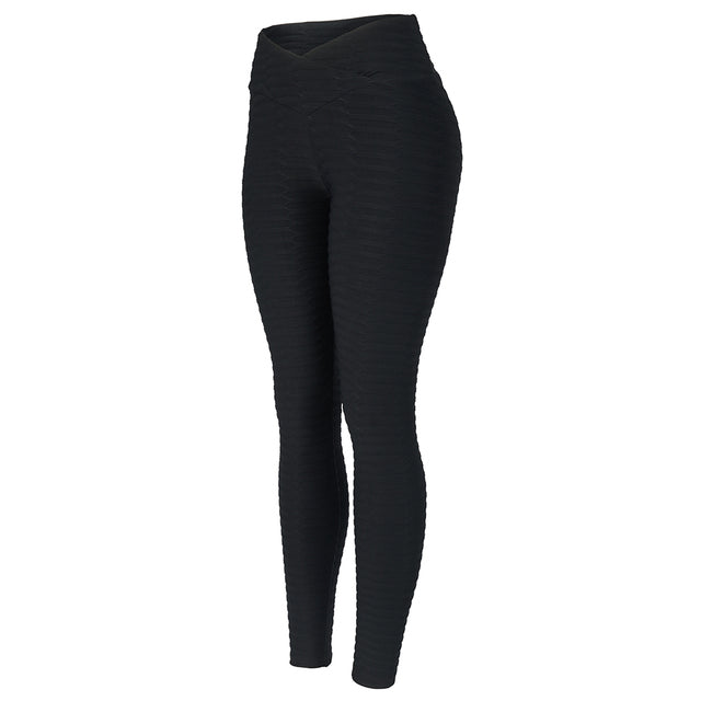 Black workout sportswear leggings gym pant